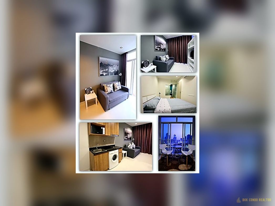 1-Bedroom Condo for Rent at Ideo Verve Ratchaprarop (33 sqm) — Ratchathewi BTS