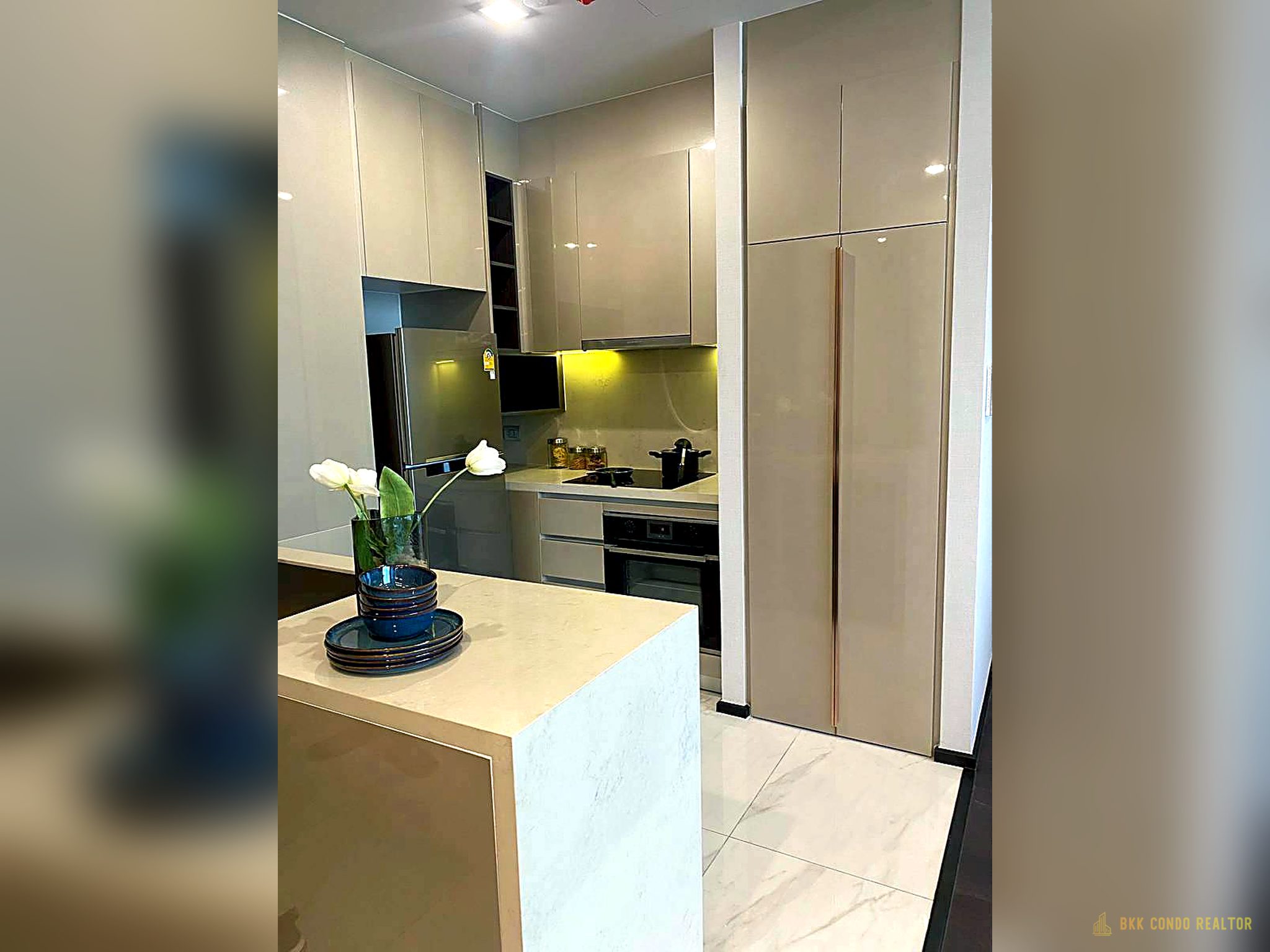 07-kitchen-25 2-Bedroom Condo for Rent at Laviq Sukhumvit 57 (80 sqm) — Thonglor BTS