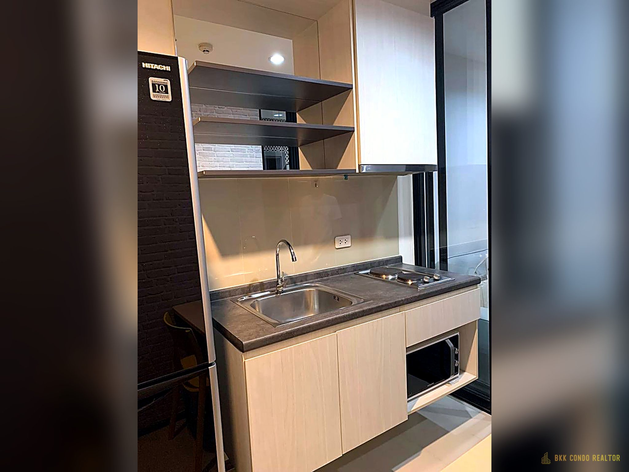 1-Bedroom Condo for Rent at The Base Park West (30 sqm) — On Nut BTS