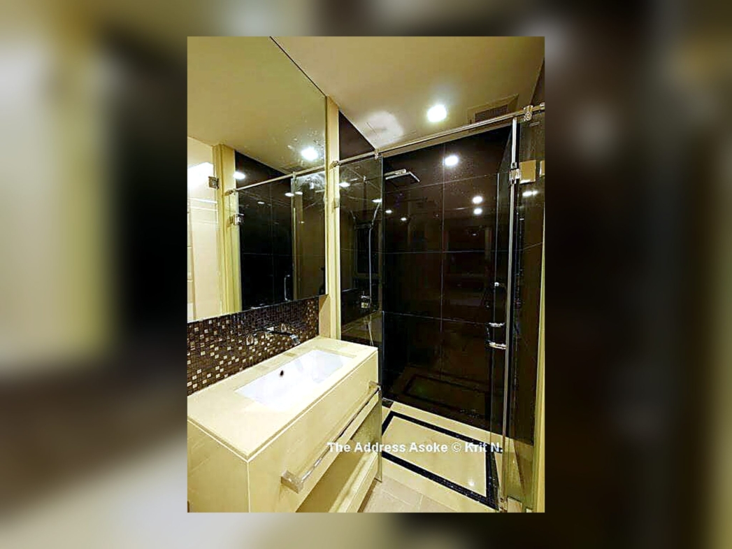 2-Bedroom Condo for Rent at The Address Asoke (65 sqm) — Phetchaburi MRT