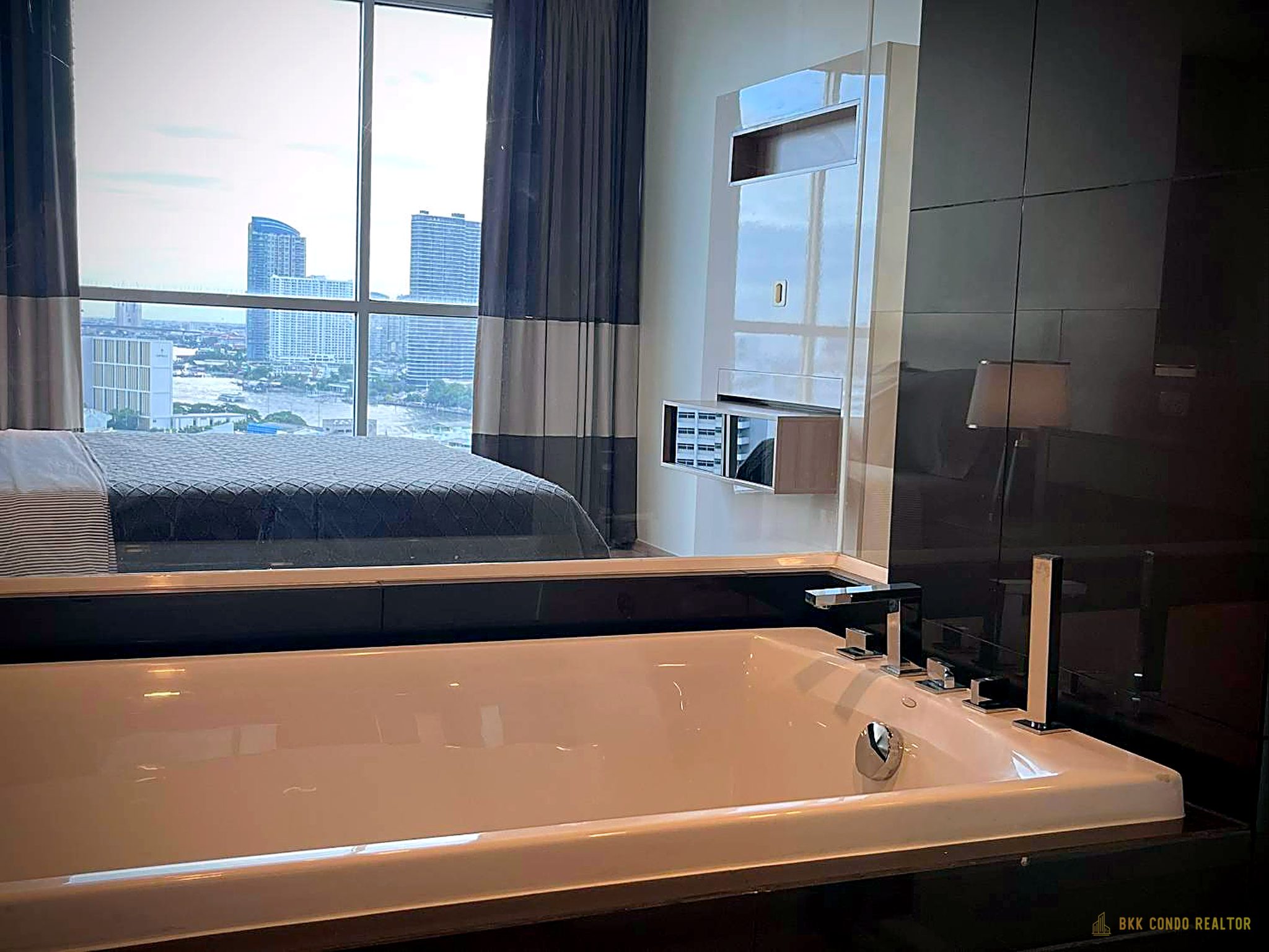 2-Bedroom Condo for Rent at Rhythm Sathorn 21 (65 sqm) — Saphan Taksin BTS