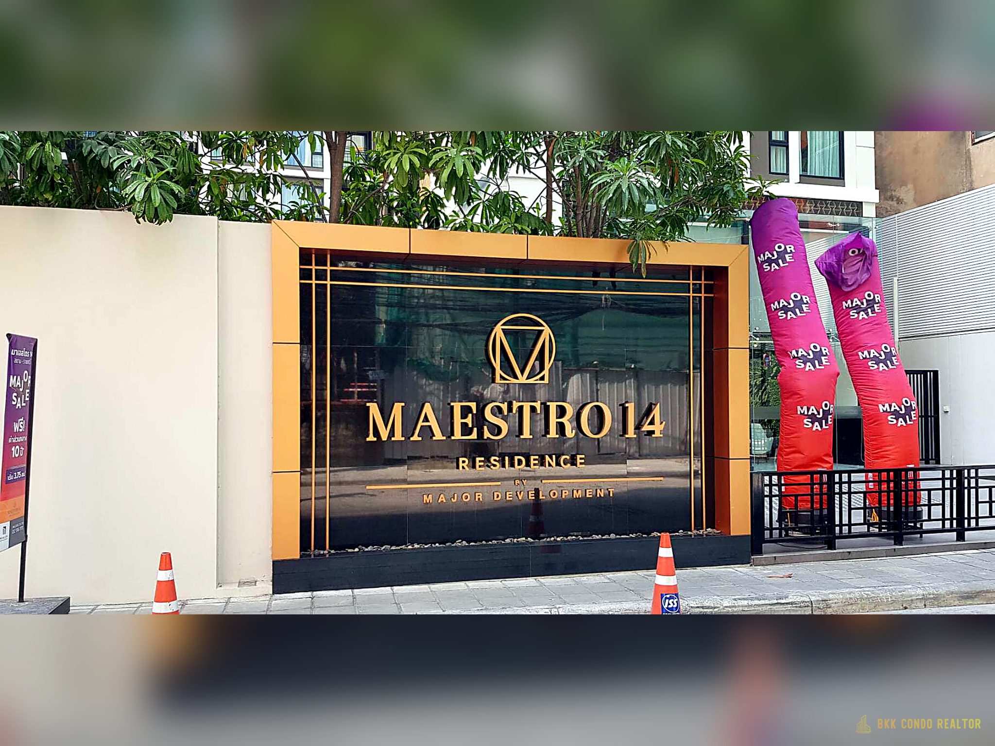 1-Bedroom Condo for Rent at Maestro 14 Siam-Ratchathewi (30 sqm) — Ratchathewi BTS