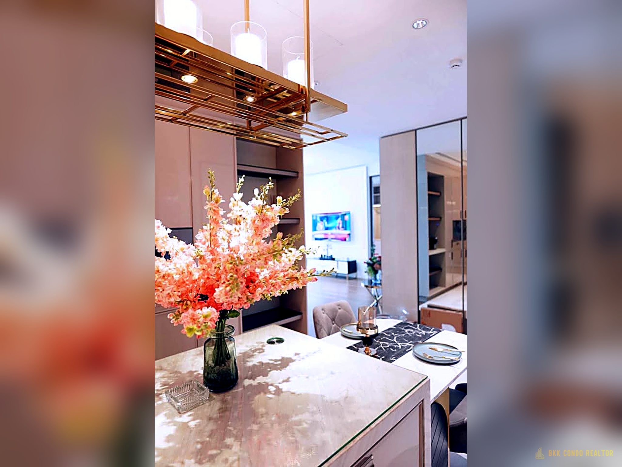 08-kitchen-50 2-Bedroom Condo for Rent at KRAAM Sukhumvit 26 (110 sqm) — Phrom Phong BTS