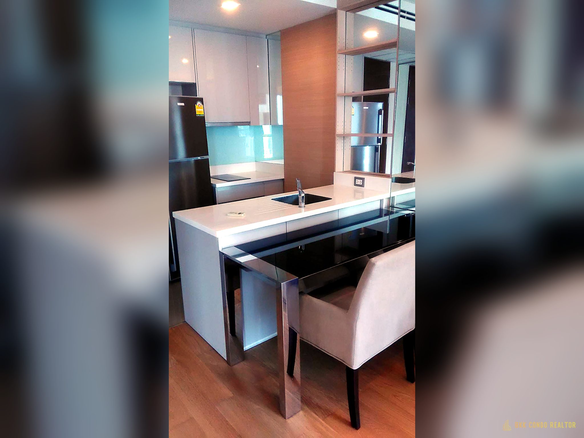 1-Bedroom Condo for Rent at The Address Asoke (45 sqm) — MRT Phetchaburi
