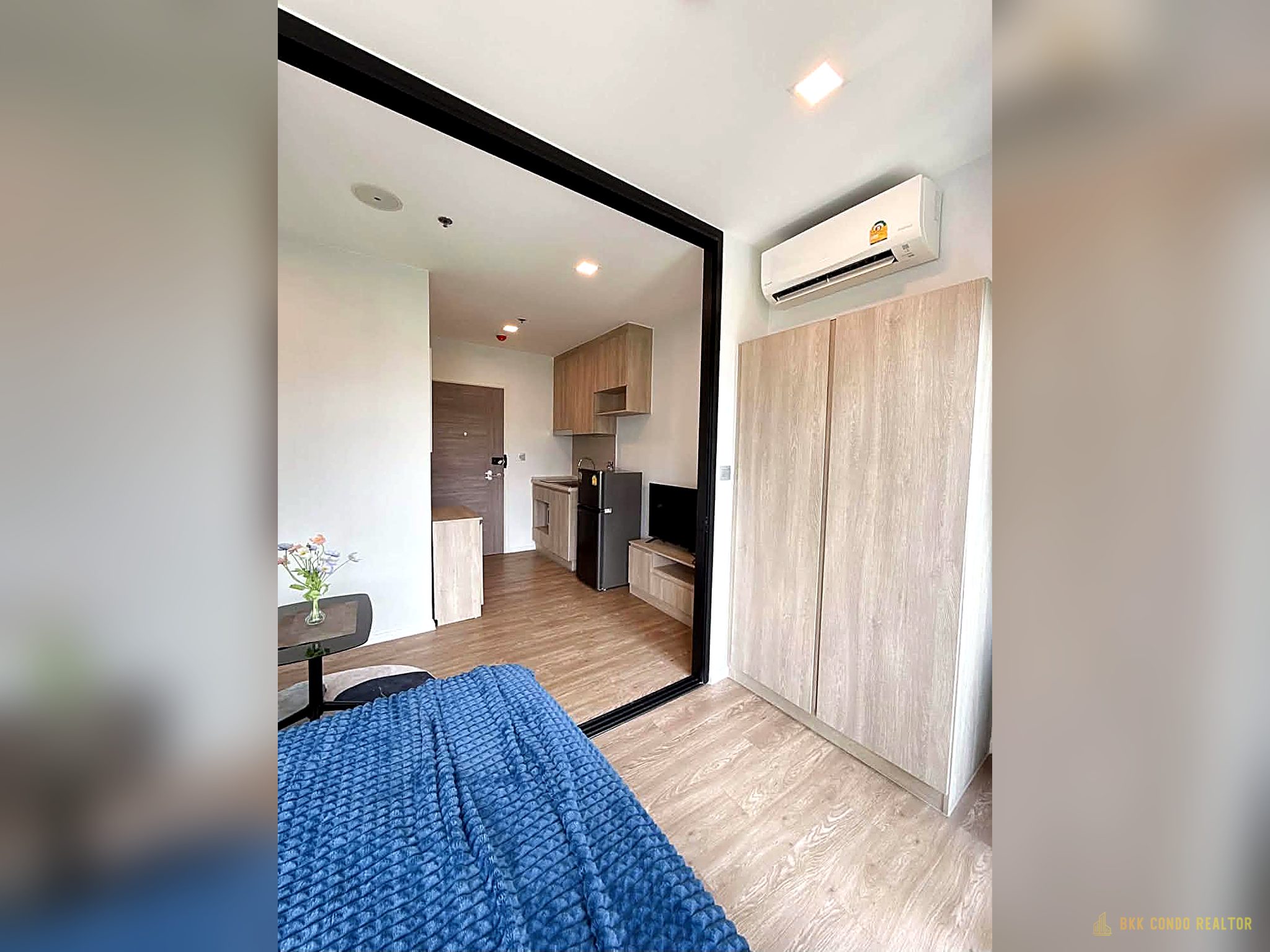 Studio Condo for Rent at Modiz Sukhumvit 50 (24 sqm) — On Nut BTS
