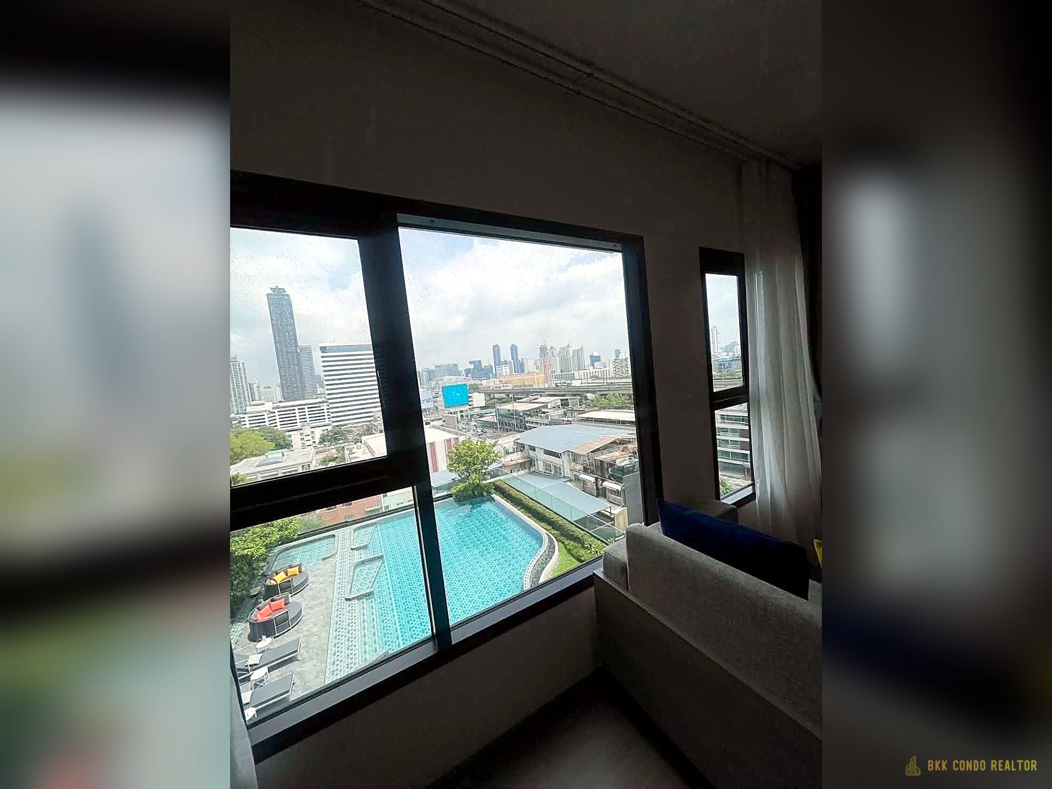 1-Bedroom Condo for Rent at The Base Phetchaburi-Thonglor (40.44 sqm) — Phetchaburi MRT