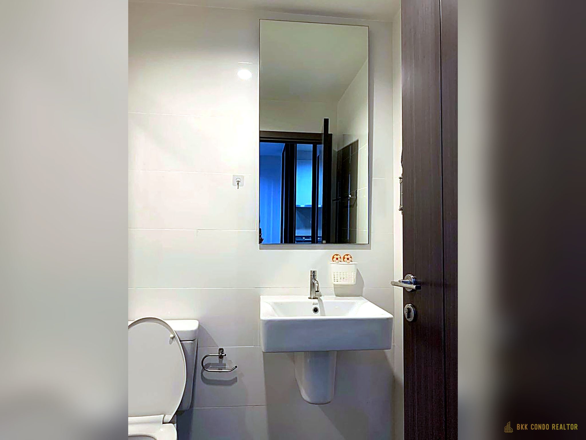 1-Bedroom Condo for Rent at The Base Park West (30 sqm) — On Nut BTS
