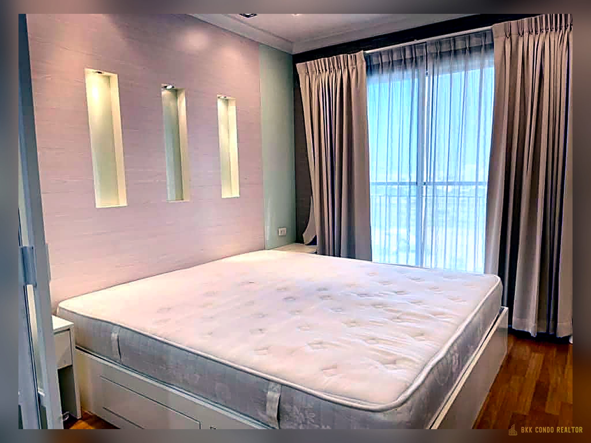 1-Bedroom Condo for Rent at Lumpini Place Rama 9 – Ratchada (37 sqm) — Rama 9 MRT