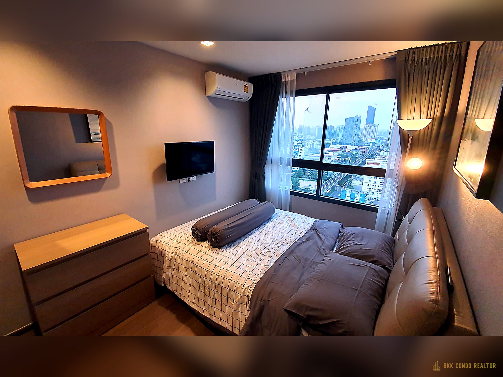 09-bedroom-5 2-Bedroom Condo for Rent at IDEO Sukhumvit 93 (60 sqm) — Bang Chak BTS
