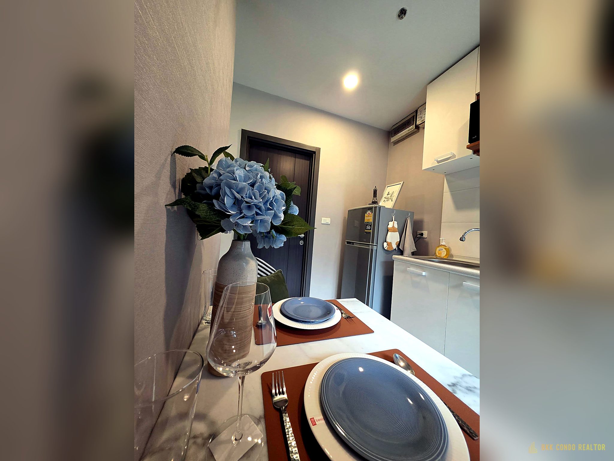 Studio Condo for Rent at The Base Park West (26 sqm) — On Nut BTS