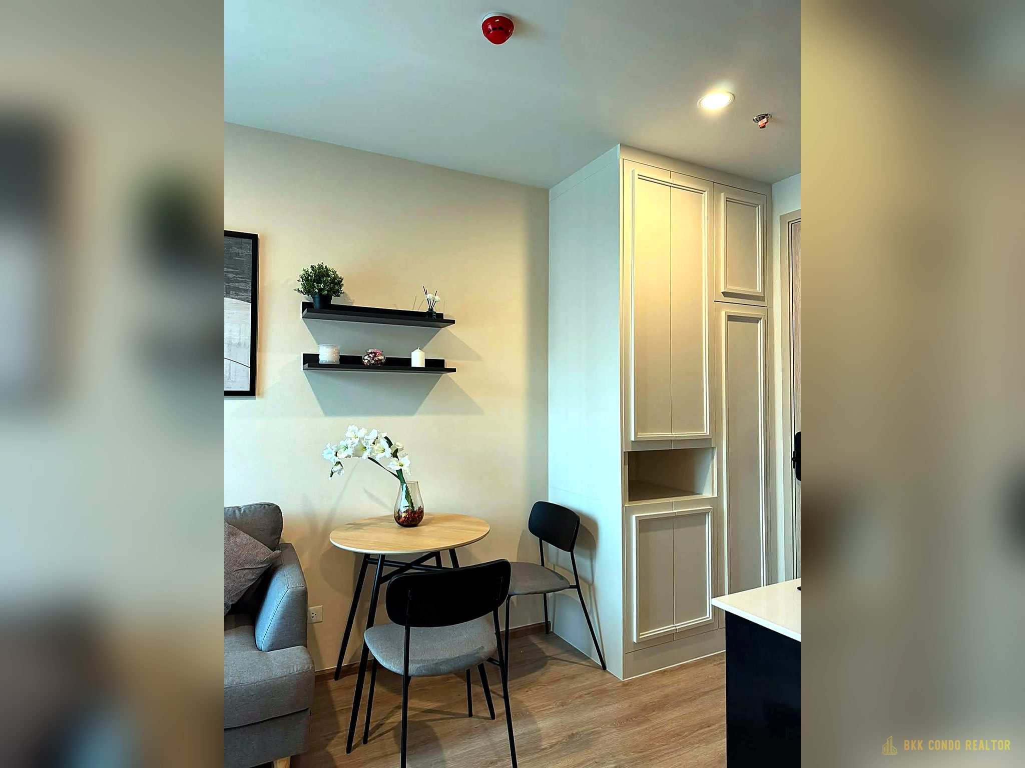 09-living_room-1 1-Bedroom Condo for Rent at NUE District R9 (26 sqm) — Rama 9 MRT