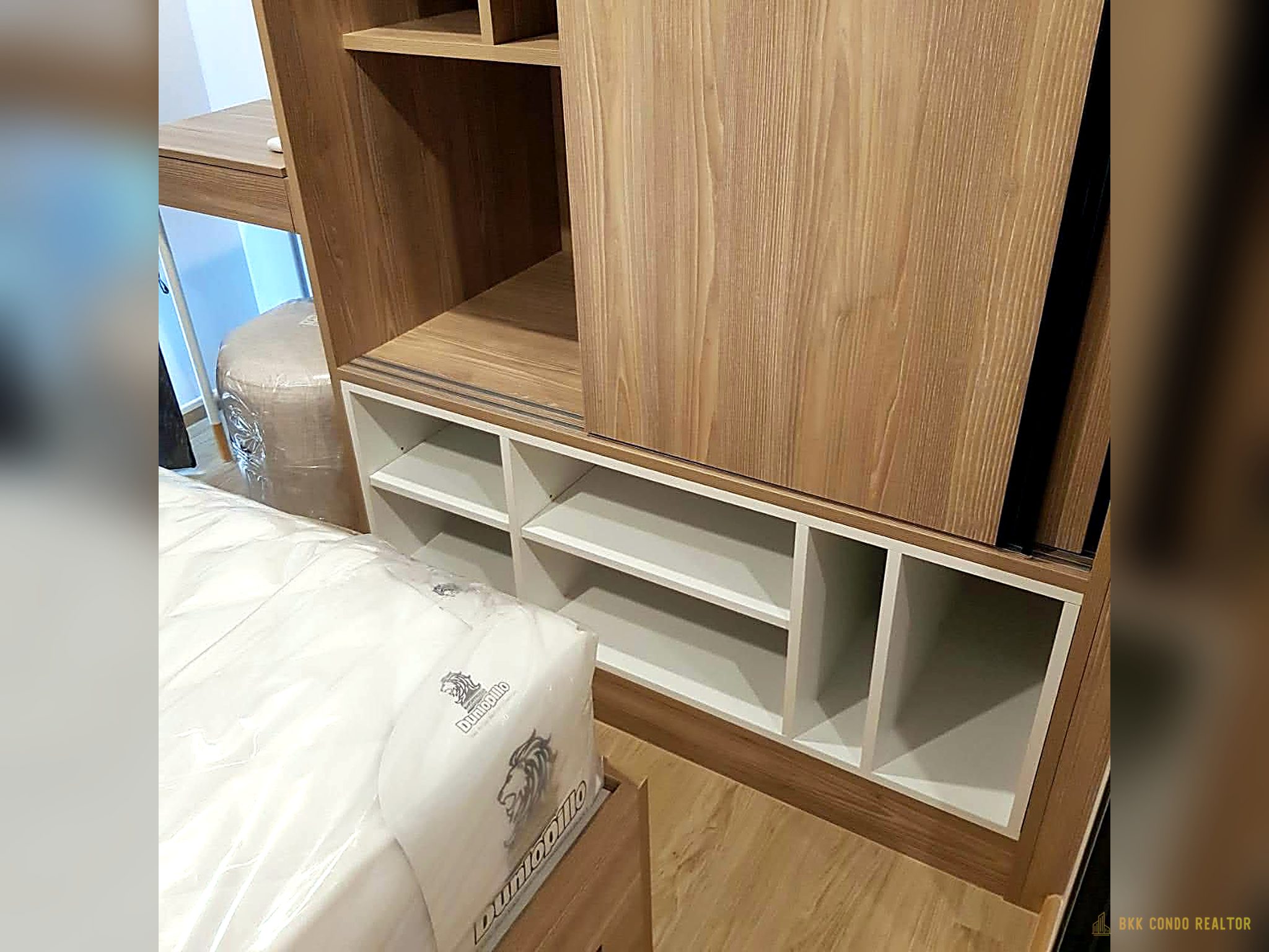 09-living_room-6 Studio Condo for Rent at The Excel Hideaway Sukhumvit 50 (26 sqm) — On Nut BTS