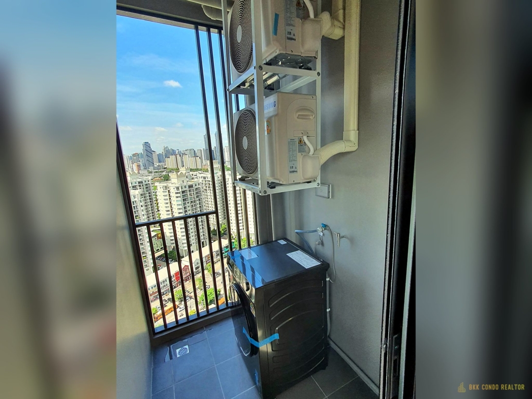 1-Bedroom Condo for Rent at COBE Ratchada – Rama 9 (35 sqm) — Huai Khwang MRT