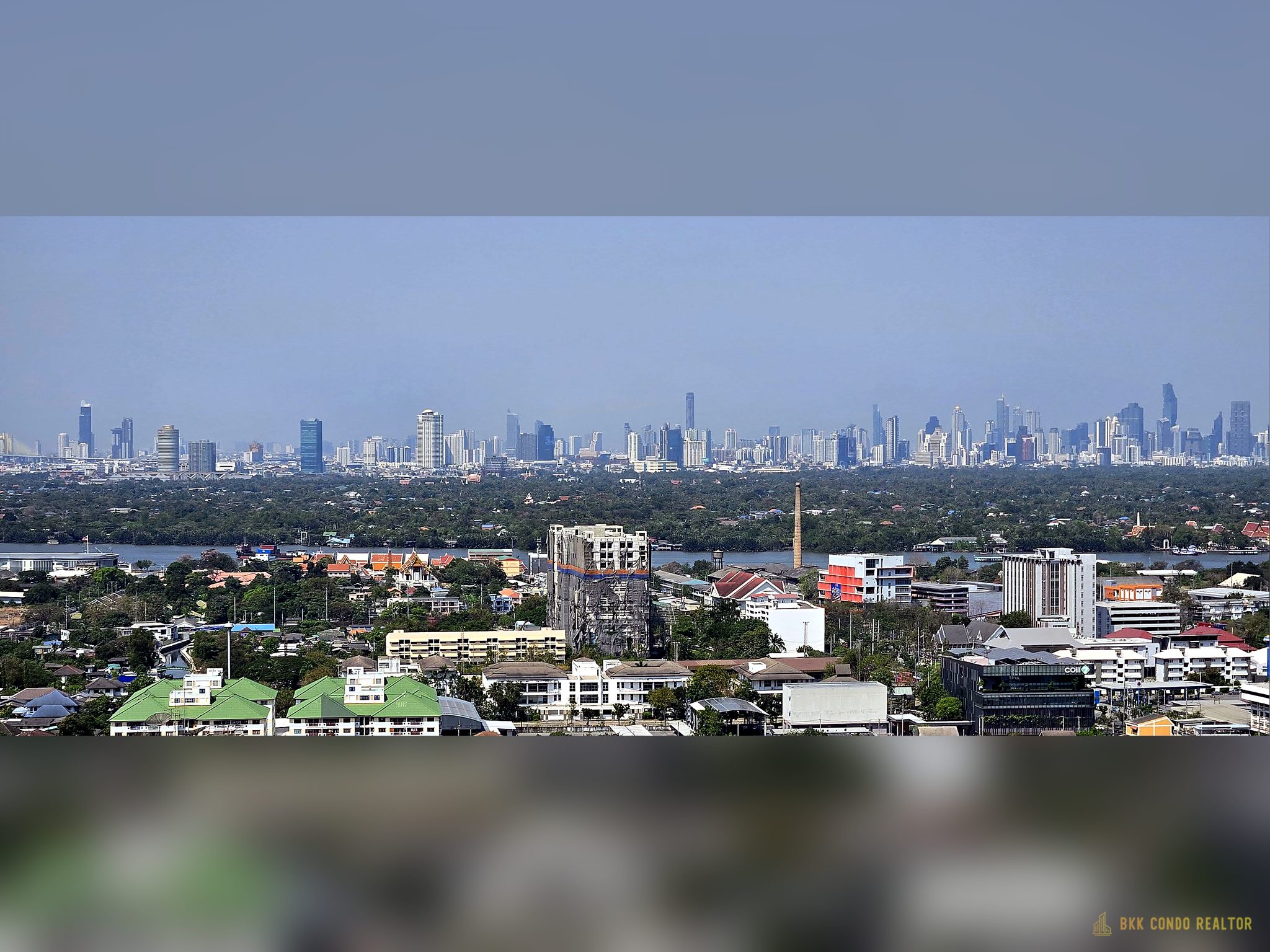 10-balcony_view Studio Condo for Rent at Regent Home Bangna (28.21 sqm) — Bangna BTS