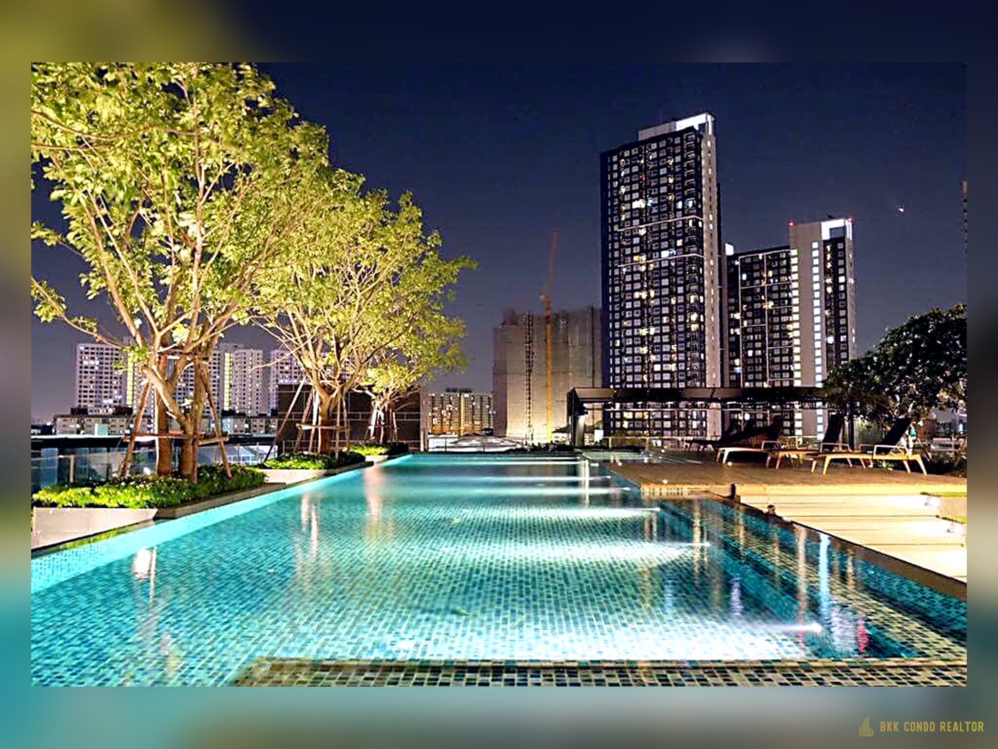 1-Bedroom Condo for Rent at The Base Park West (26 sqm) — On Nut BTS