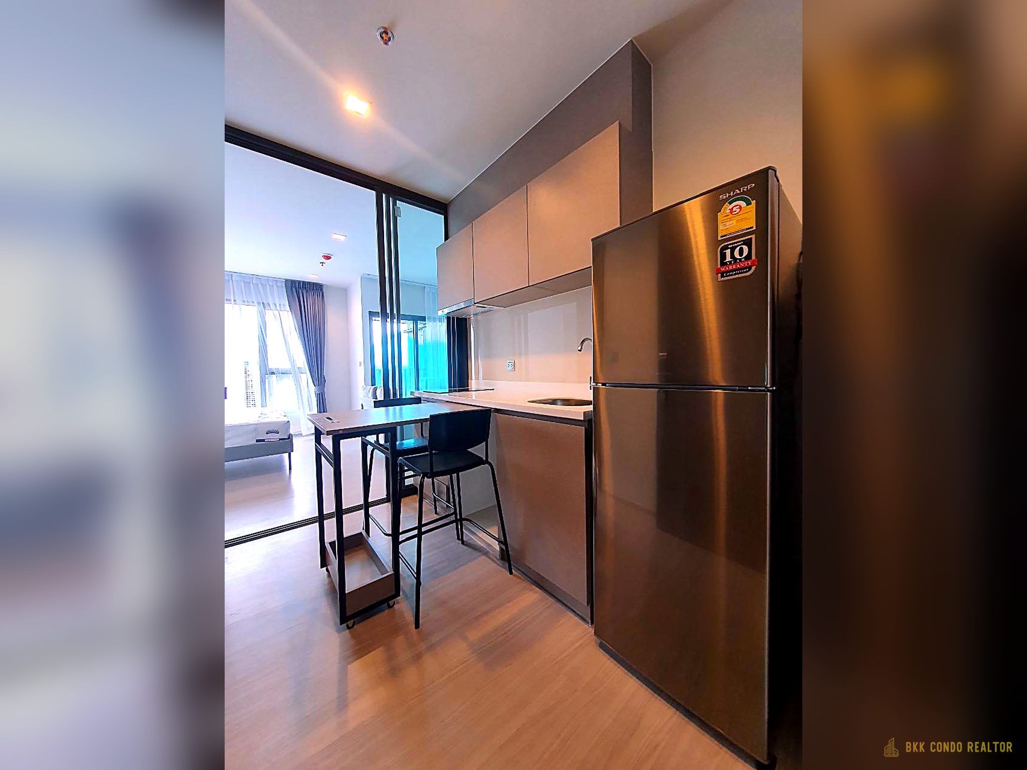 1-Bedroom Condo for Rent at Life Asoke – Rama 9 (27.5 sqm) — Rama 9 MRT