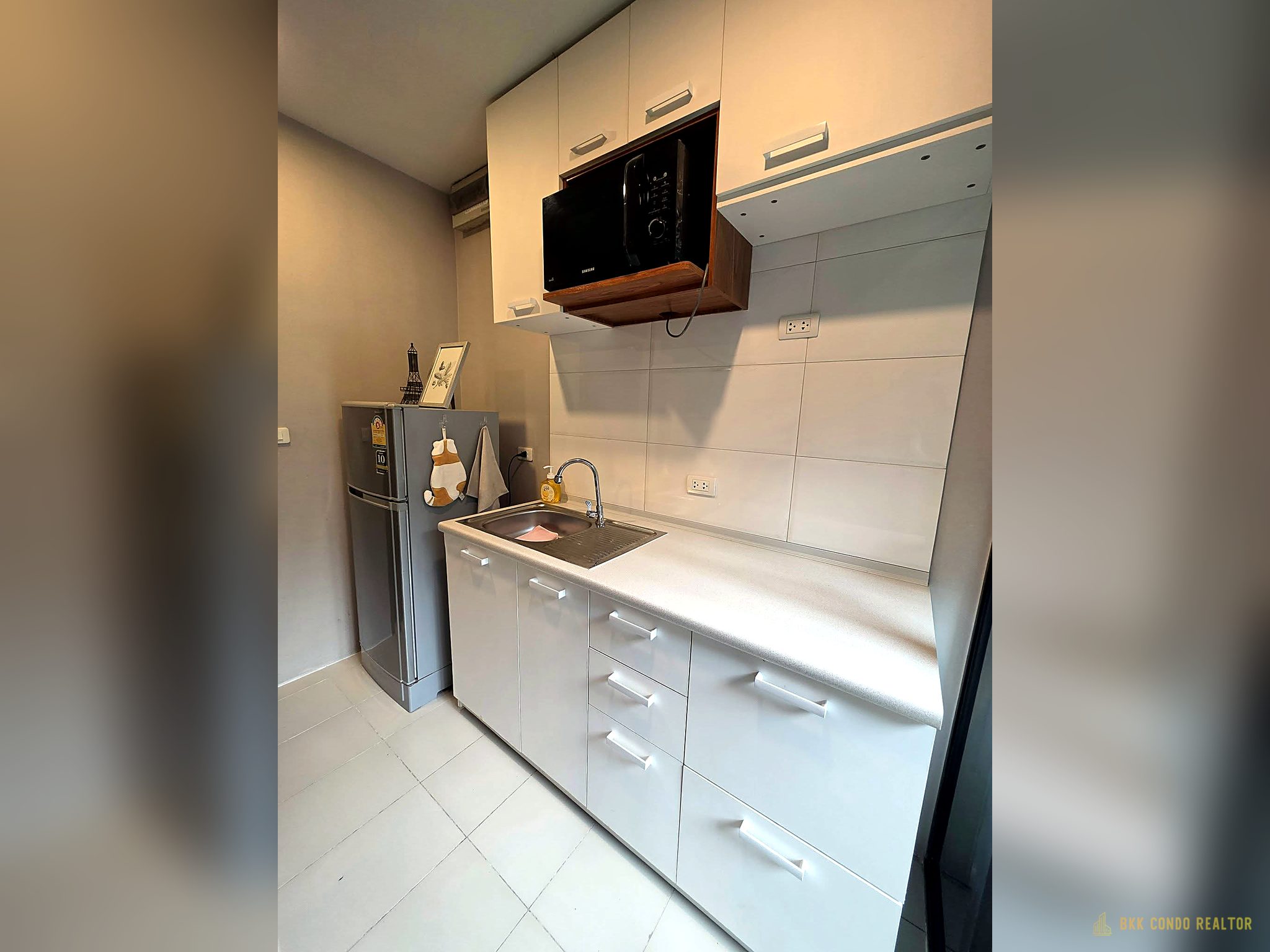 Studio Condo for Rent at The Base Park West (26 sqm) — On Nut BTS