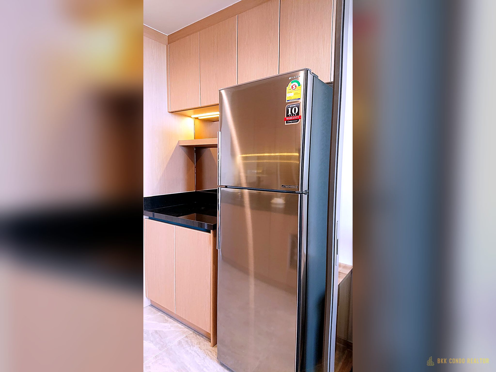 10-kitchen-49 1-Bedroom Condo for Rent at Kawa Haus (36.41 sqm) — On Nut BTS