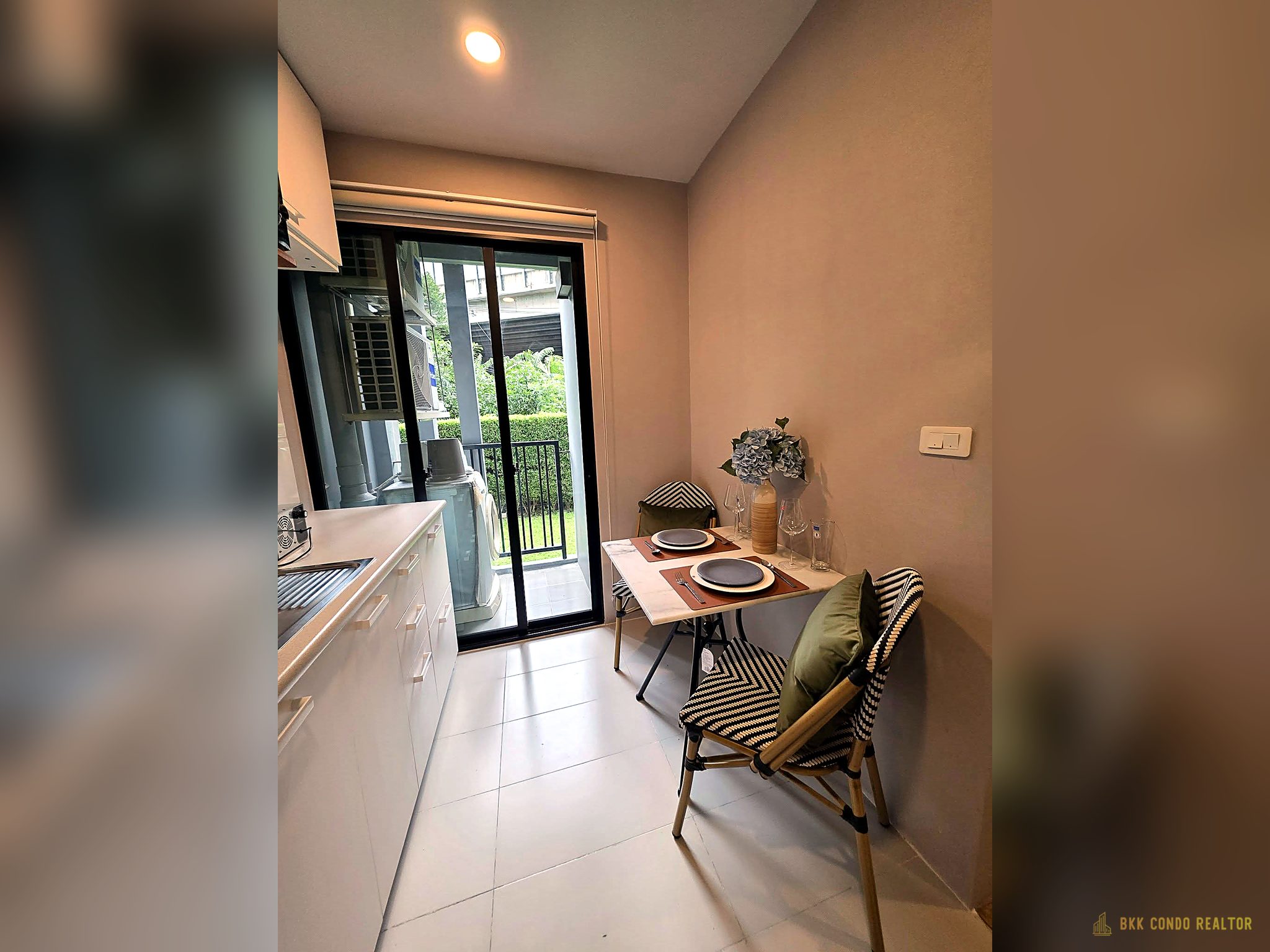 Studio Condo for Rent at The Base Park West (26 sqm) — On Nut BTS