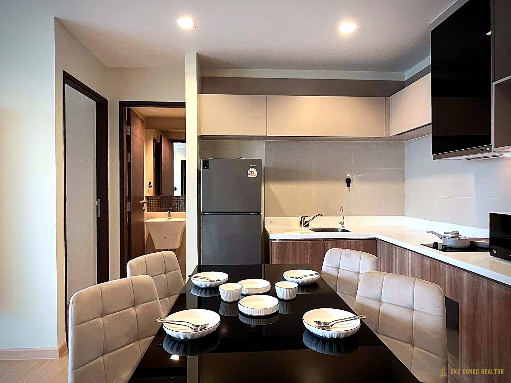 2-Bedroom Condo for Rent at Rhythm Sathorn 21 (65 sqm) — Saphan Taksin BTS
