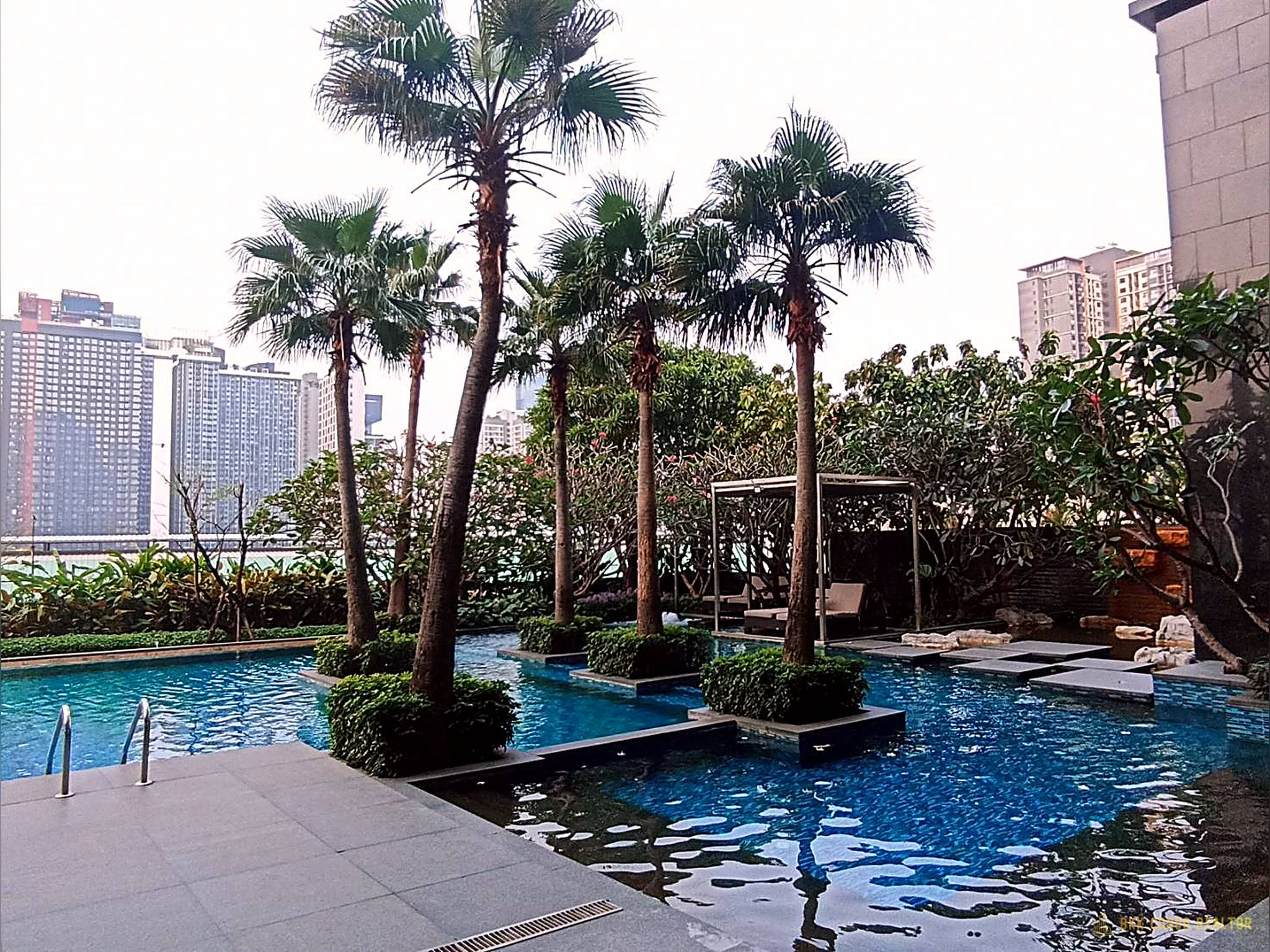 1-Bedroom Condo for Rent at The Address Asoke (45 sqm) — MRT Phetchaburi