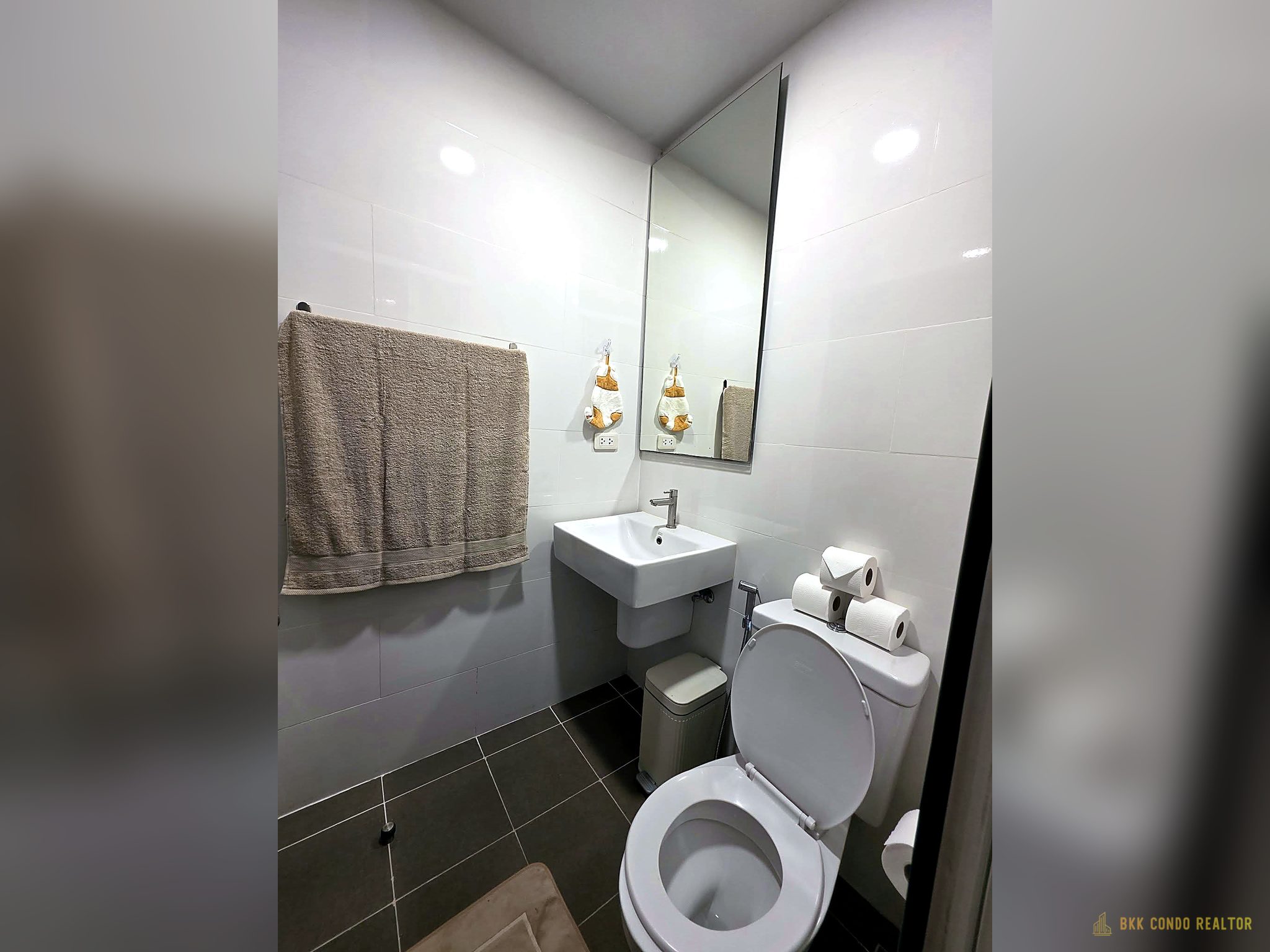 Studio Condo for Rent at The Base Park West (26 sqm) — On Nut BTS