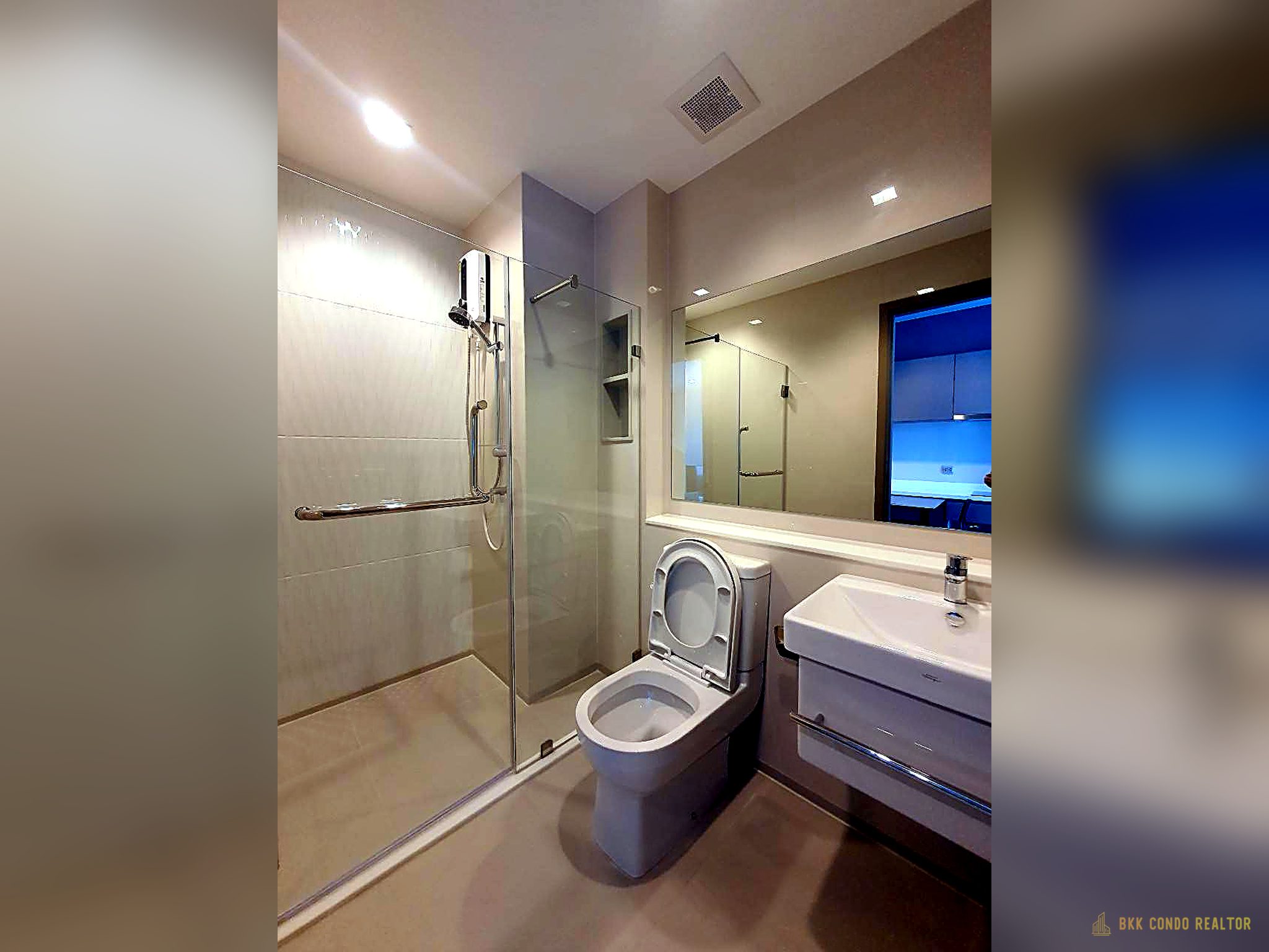1-Bedroom Condo for Rent at Life Asoke – Rama 9 (27.5 sqm) — Rama 9 MRT