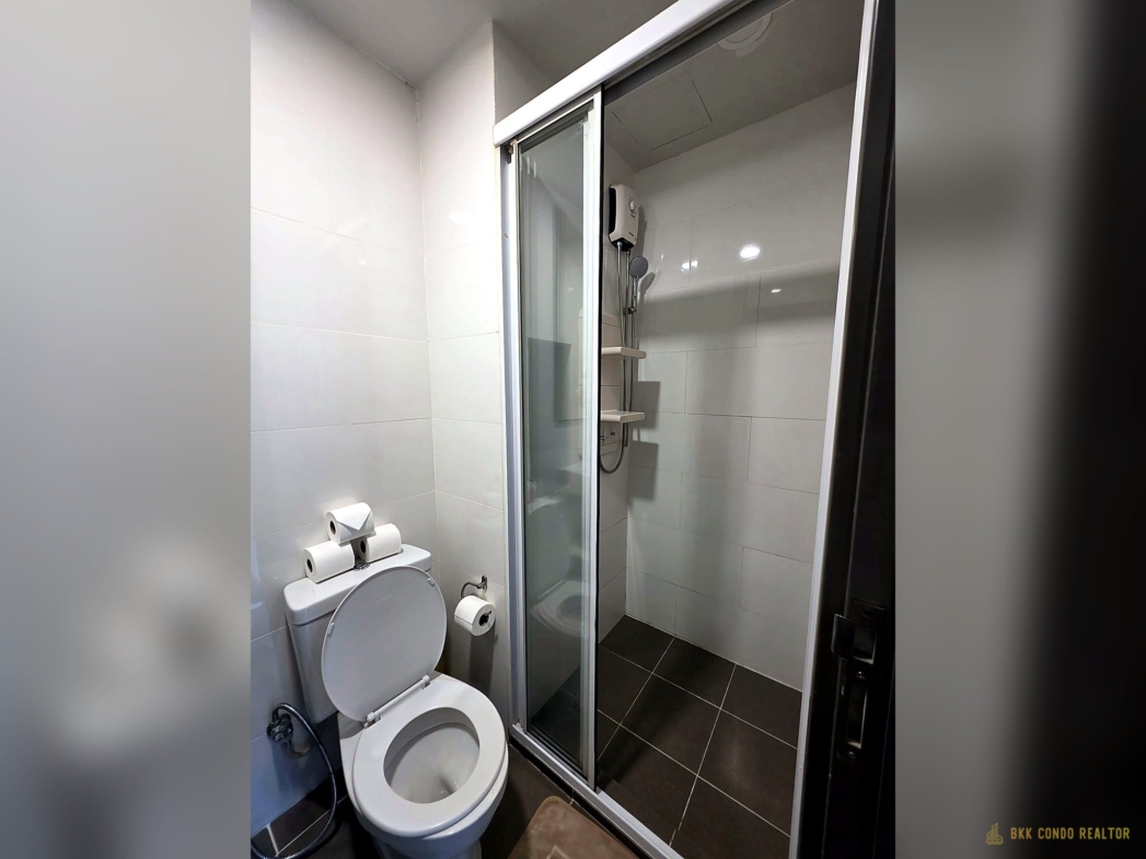 Studio Condo for Rent at The Base Park West (26 sqm) — On Nut BTS
