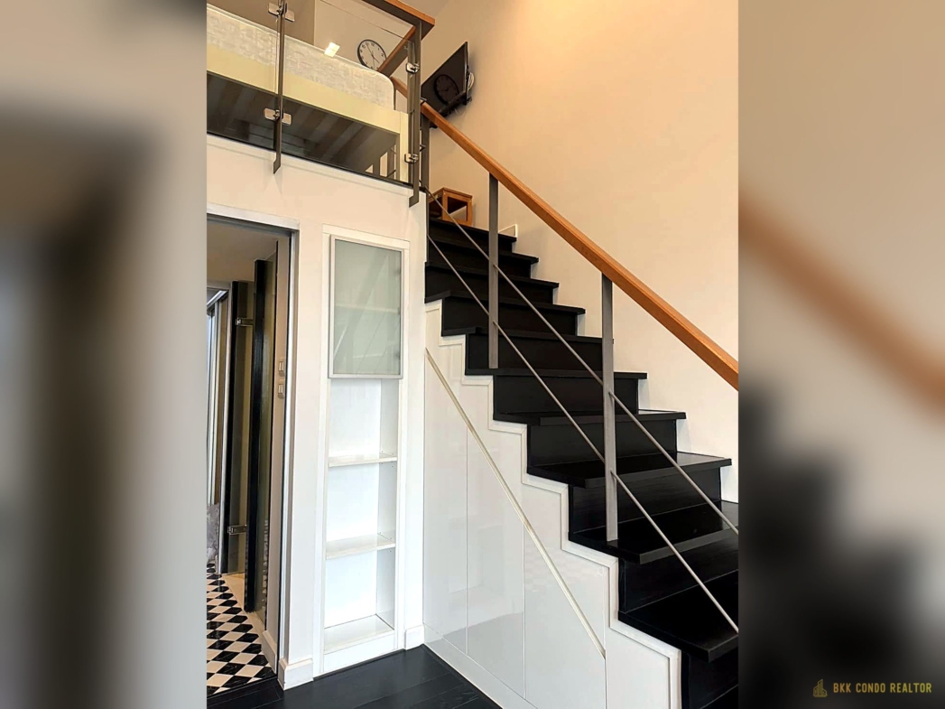 Duplex 1-Bedroom Condo for Rent at IDEO Morph 38 (36 sqm) — Thonglor BTS