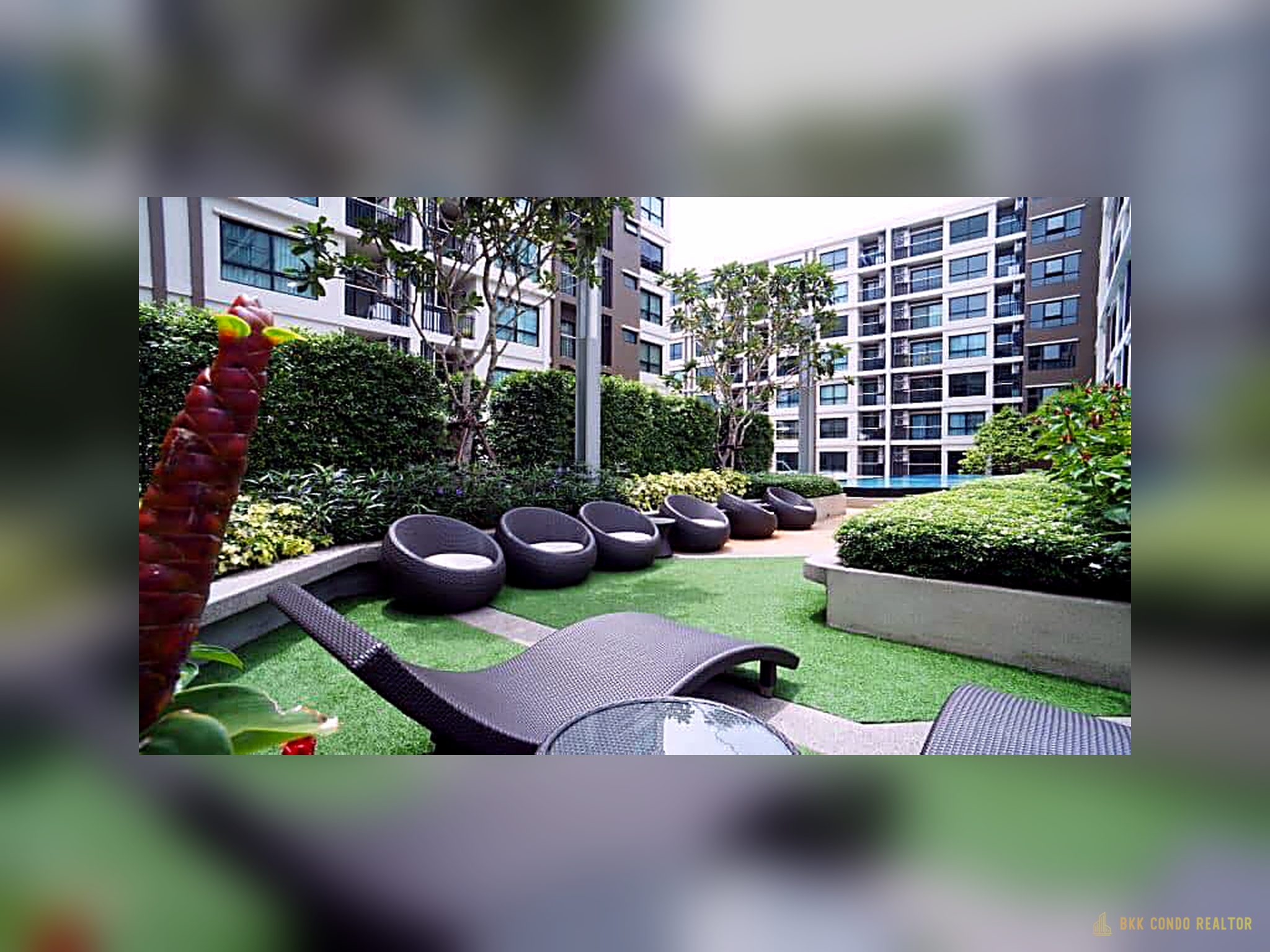 1-Bedroom Condo for Rent at Supalai City Resort Bearing Station Sukhumvit 105 (41 sqm) — Bearing BTS