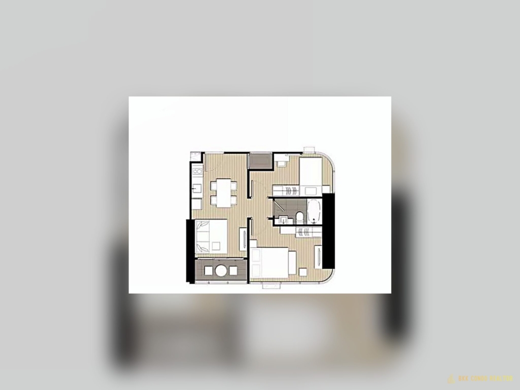 2-Bedroom Condo for Rent at Ashton Asoke (48 sqm) — Asoke BTS