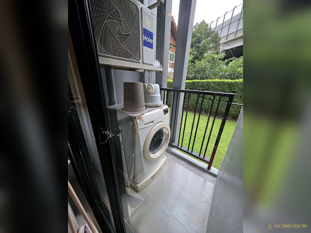 Studio Condo for Rent at The Base Park West (26 sqm) — On Nut BTS