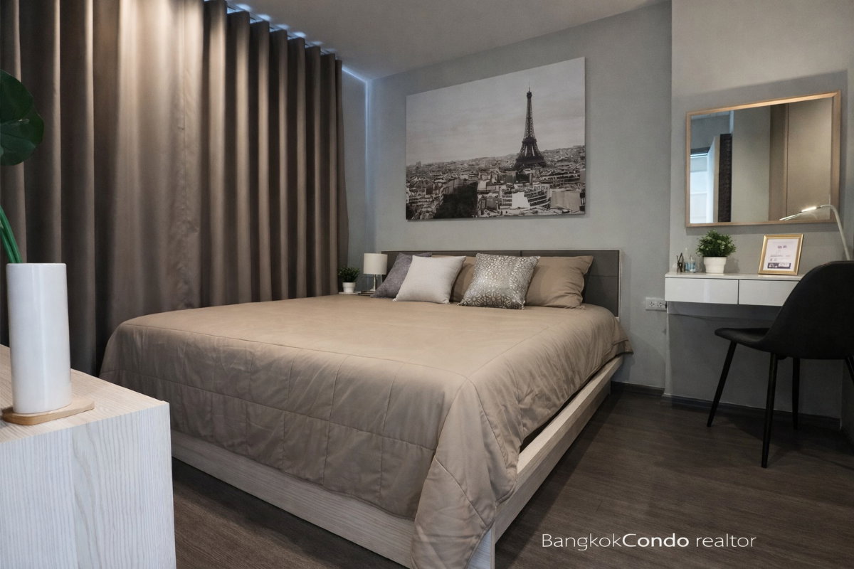 1-Bedroom Condo for Rent at IDEO Sukhumvit 93 (36 sqm) — Bang Chak BTS