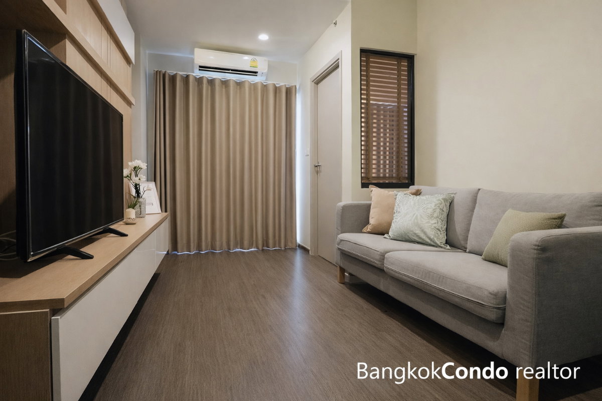 1-Bedroom Condo for Rent at IDEO Sukhumvit 93 (36 sqm) — Bang Chak BTS