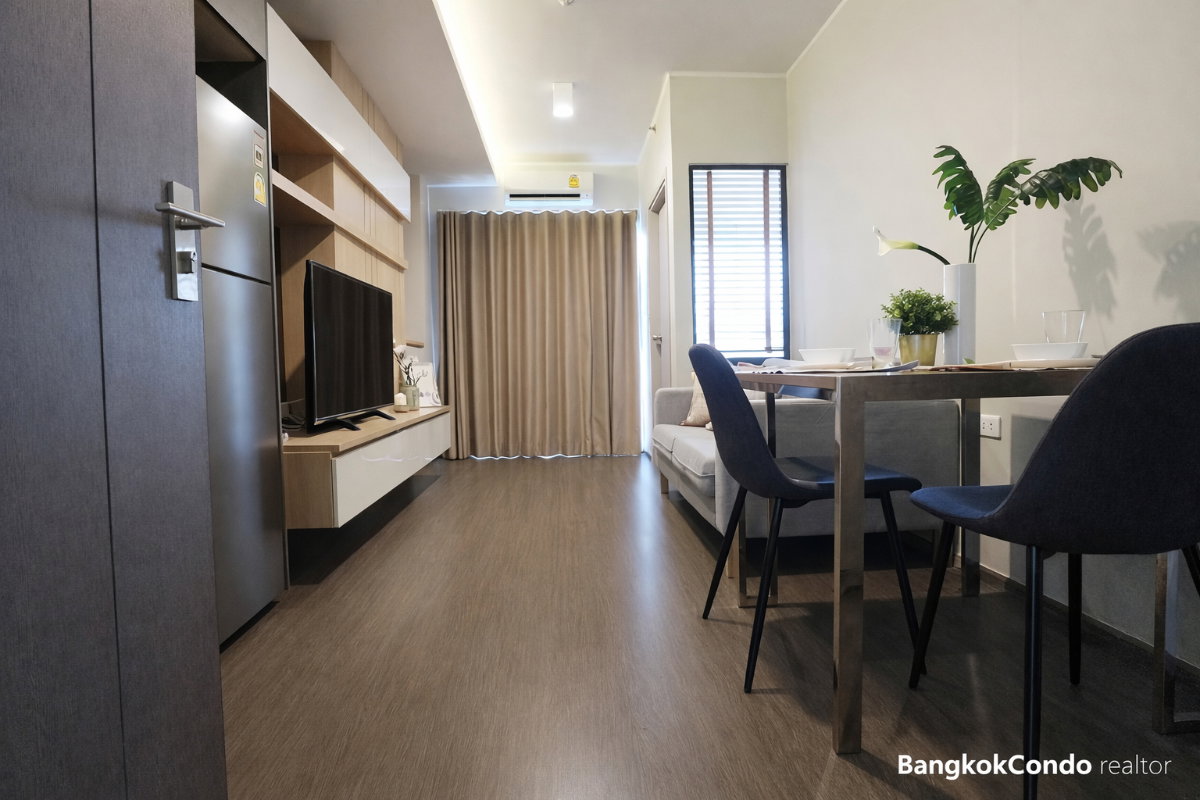 1-Bedroom Condo for Rent at IDEO Sukhumvit 93 (36 sqm) — Bang Chak BTS