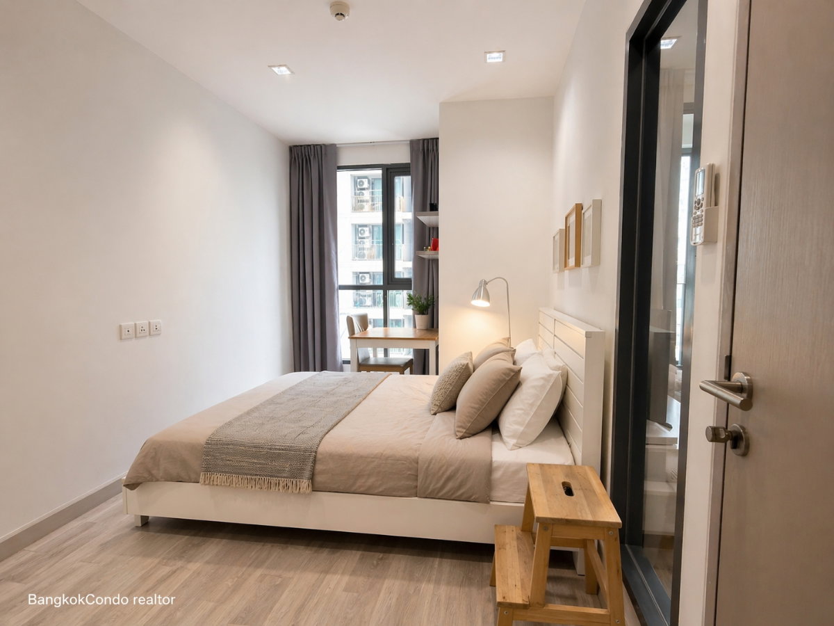 1-Bedroom Condo for Rent at IDEO Mobi Sukhumvit 81 (31 sqm) — On Nut BTS