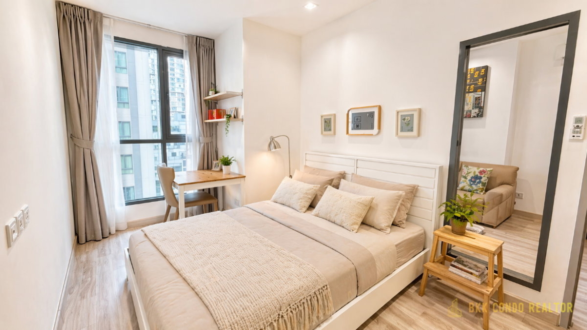 1-Bedroom Condo for Rent at IDEO Mobi Sukhumvit 81 (31 sqm) — On Nut BTS