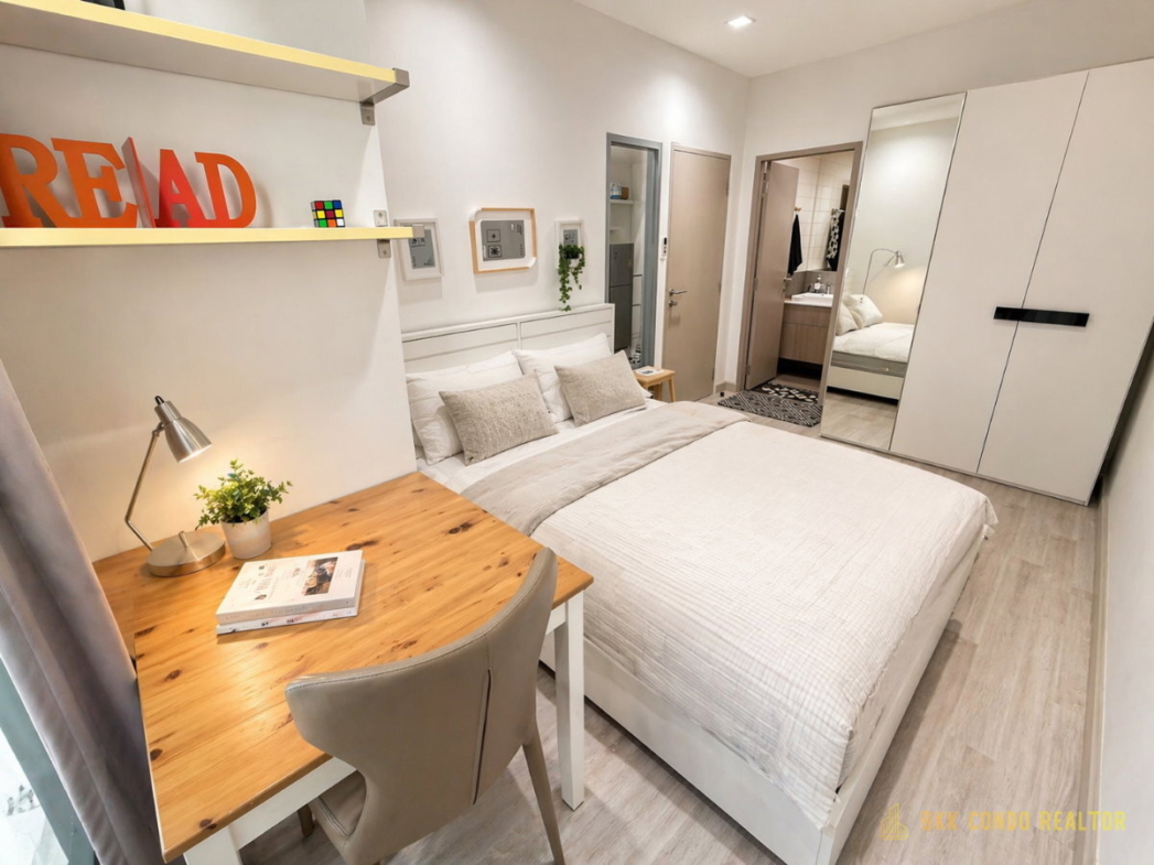 1-Bedroom Condo for Rent at IDEO Mobi Sukhumvit 81 (31 sqm) — On Nut BTS