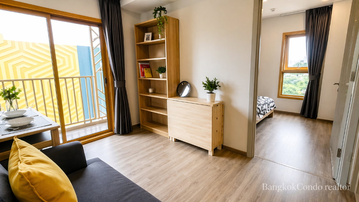 1-Bedroom Condo for Rent at The Base Sukhumvit 50 (32 sqm) — On Nut BTS