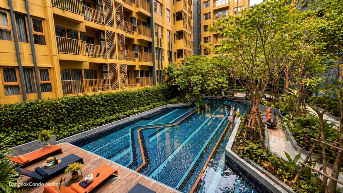 1-Bedroom Condo for Rent at The Base Sukhumvit 50 (32 sqm) — On Nut BTS