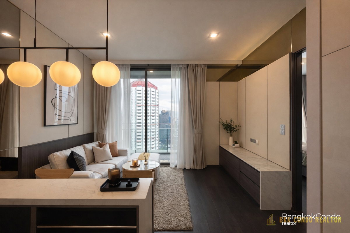 1-Bedroom Condo for Rent at LAVIQ Sukhumvit 57 (43 sqm) — Thong Lo BTS