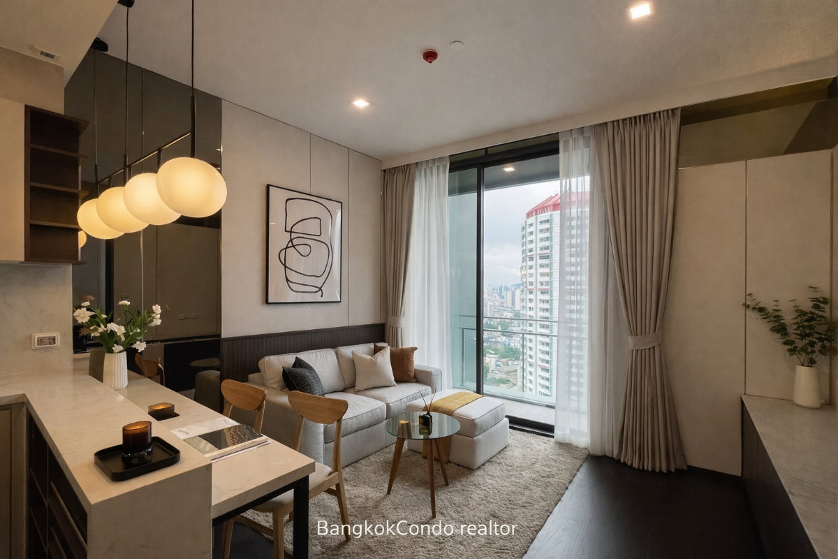 1-Bedroom Condo for Rent at LAVIQ Sukhumvit 57 (43 sqm) — Thong Lo BTS