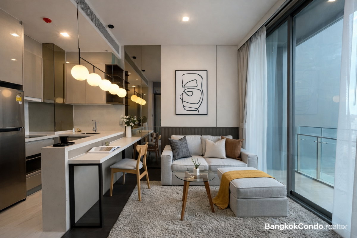 1-Bedroom Condo for Rent at LAVIQ Sukhumvit 57 (43 sqm) — Thong Lo BTS