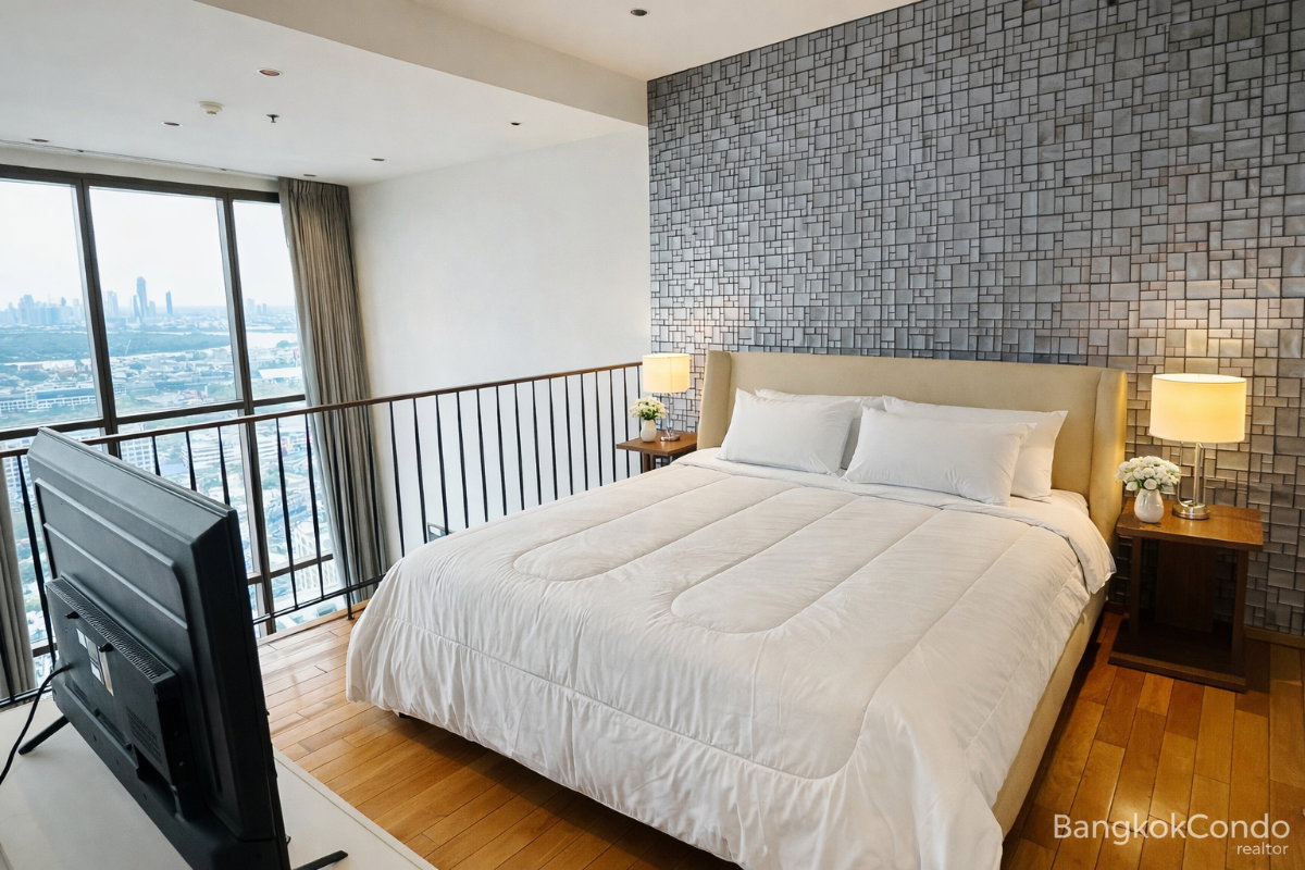 Duplex 1-Bedroom Condo for Rent at The Emporio Place (83 sqm) — Phrom Phong BTS