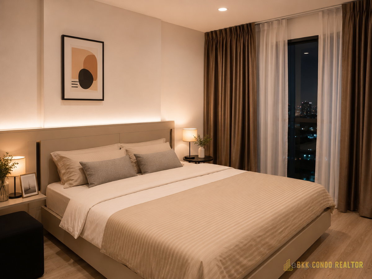 1-Bedroom Condo for Rent at IDEO Mobi Sukhumvit 66 (35 sqm) — Bang Chak BTS