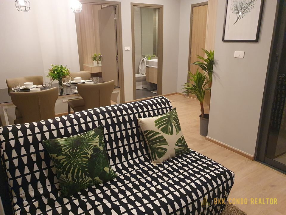 2-Bedroom Condo for Rent at Ideo O2 (53 sqm) — Bangna BTS