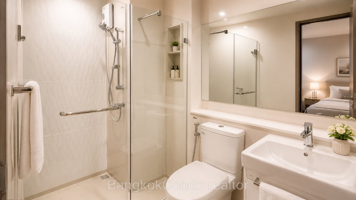 Studio Condo for Rent at Life Asoke – Rama 9 (26 sqm) — Rama 9 MRT