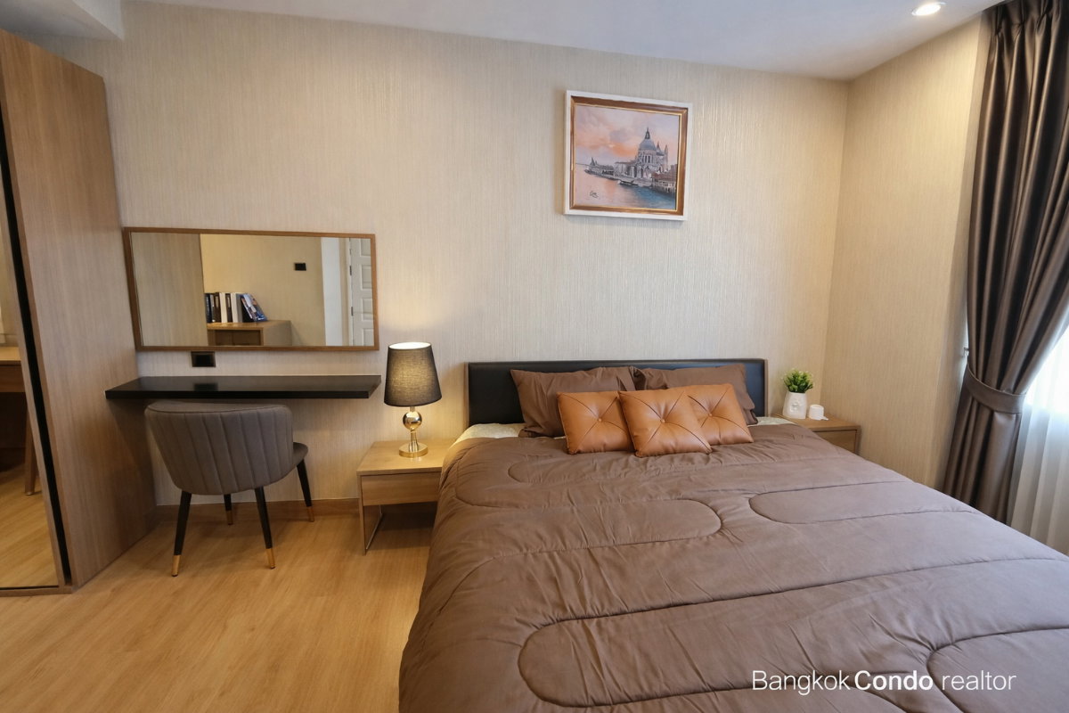 1-Bedroom Condo for Rent at Supalai Wellington (47 sqm) — Rama 9 MRT