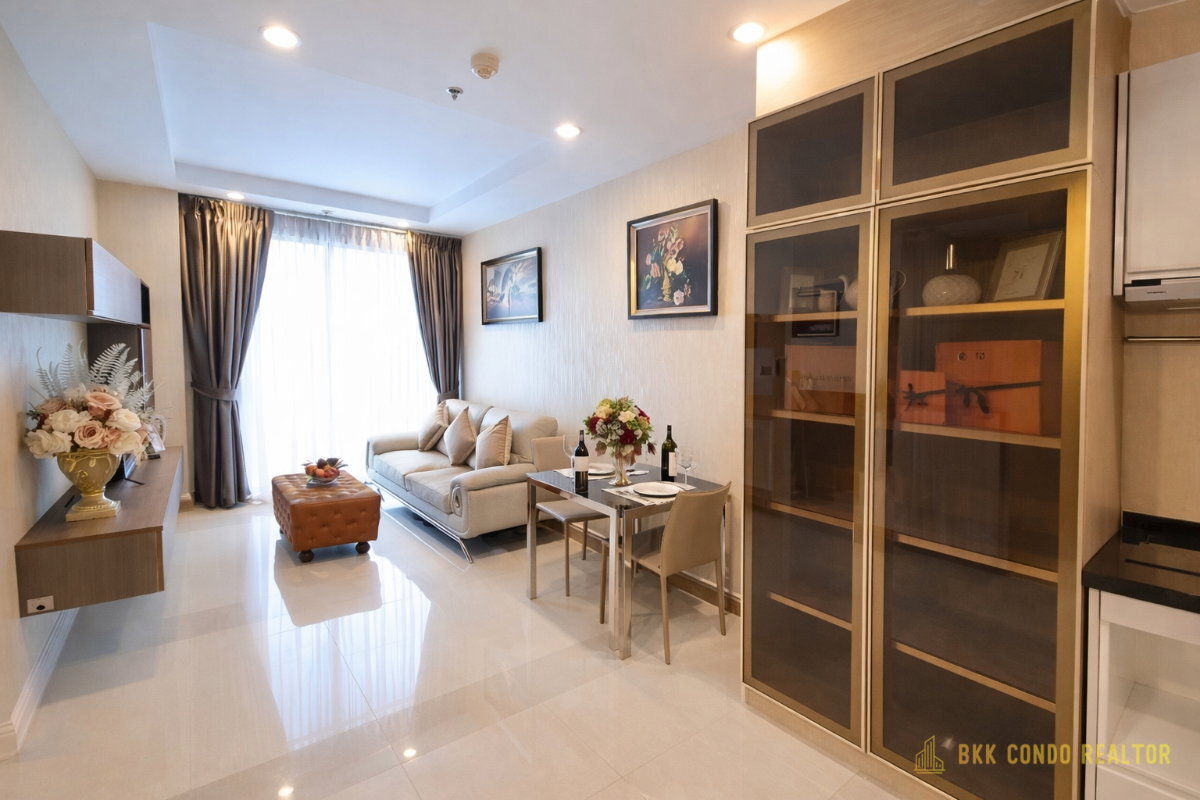 1-Bedroom Condo for Rent at Supalai Wellington (47 sqm) — Rama 9 MRT