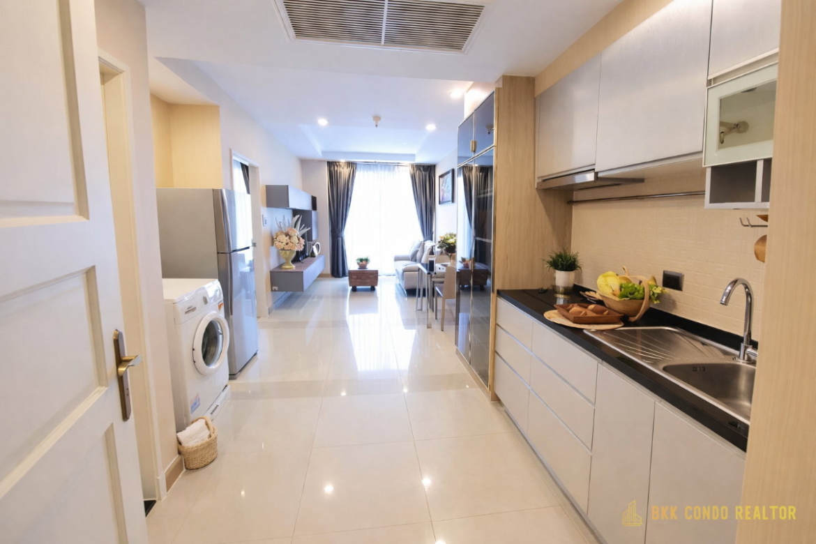 1-Bedroom Condo for Rent at Supalai Wellington (47 sqm) — Rama 9 MRT